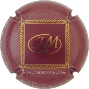 Capsule Centre rouge, contour vieux rose, or