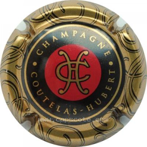 Capsule Contour or, cercle noir