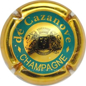 Capsule Contour or, Cercle intérieur or