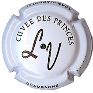 Capsule Cuvée des Princes avec strass
