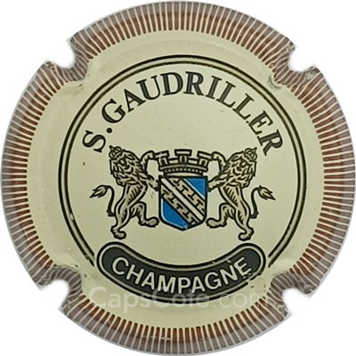 Capsule Crème, striée bordeaux