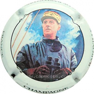 Capsule Buste de Général, contour blanc