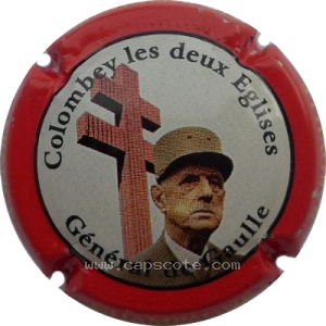 Capsule Croix de Lorraine rouge