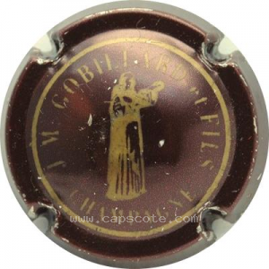 Capsule Marron et or, Champagne