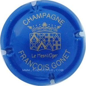 Capsule Bleu et or mat