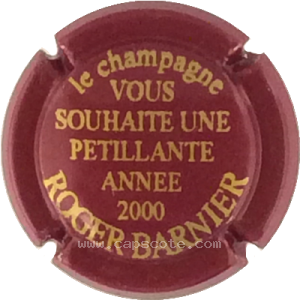 Capsule 2000, bordeaux et or