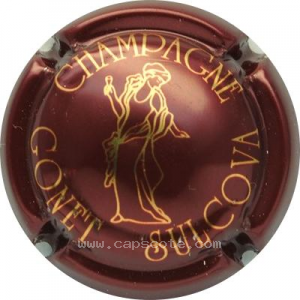 Capsule Bordeaux et or brillant