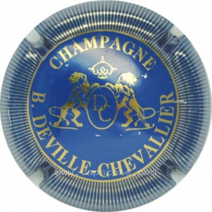Capsule Bleu et or, striée