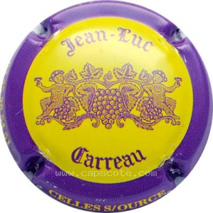 Capsule Jaune, contour violet