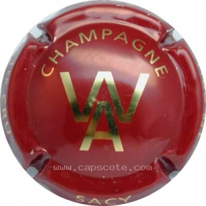Capsule Bordeaux et or, verso or