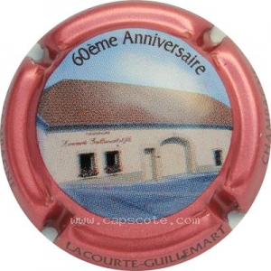 Capsule 60éme anniversaire, contour rosé