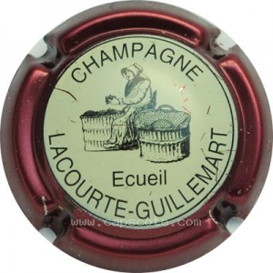 Capsule Contour bordeaux métallisé