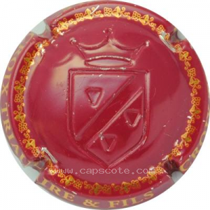 Capsule Rouge, liseret or