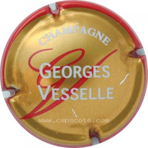Capsule Or, rouge et blanc, contour rouge