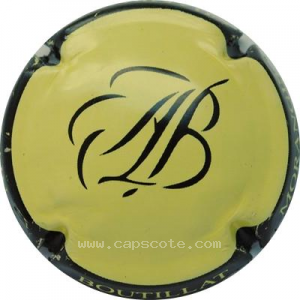 Capsule Fond Jaune-crème, contour noir, verso or