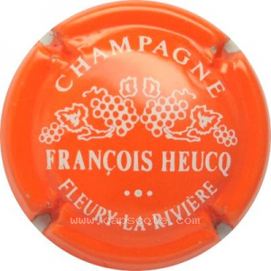 Capsule Orange pâle et blanc