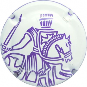 Capsule Violet et blanc avec liseret