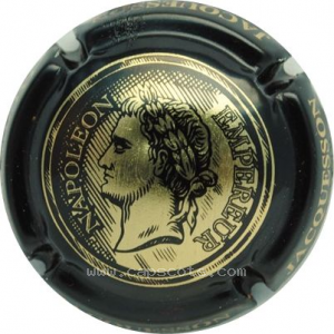 Capsule Napoléon au recto, histoire verso, noir