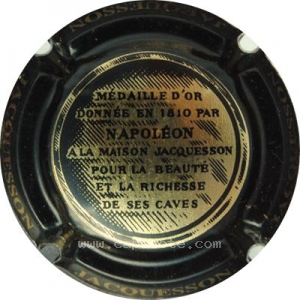 Capsule Napoléon au recto, histoire verso, noir 2
