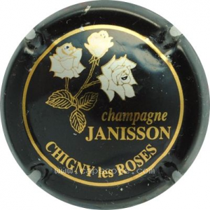 Capsule Fond noir et or, roses argent