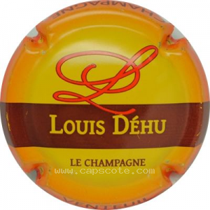 Capsule Barre Marron, jaune, contour orange