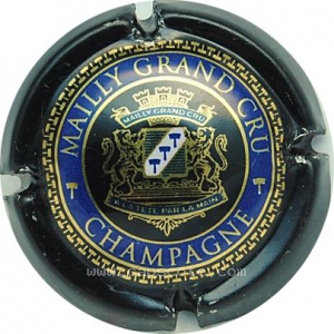 Capsule Contour noir, cercle bleu