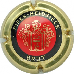 Capsule Brut, rouge, contour or