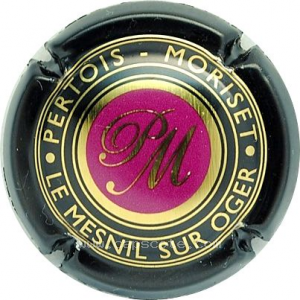 Capsule Contour noir, écriture or, adresse or au verso