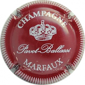Capsule Bodeaux foncé et blanc, striée