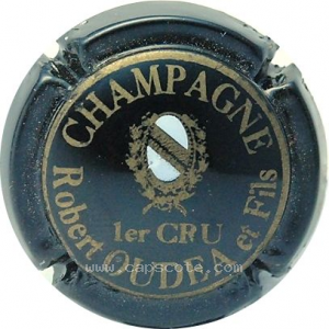 Capsule Noir et or, 1er cru, lettres épaisses
