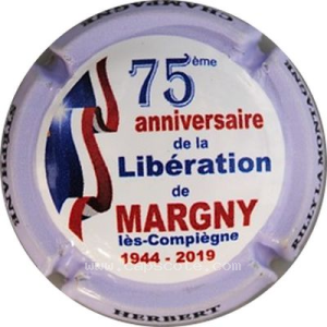 Capsule 75 ème anniversaire de la libération, contour Mauve