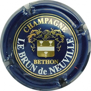 Capsule Bleu, or et blanc