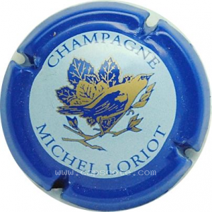 Capsule Contour bleu, centre bleu pastel