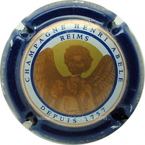 Capsule Grand dessin, contour bleu-noir, cercle bleu pastel