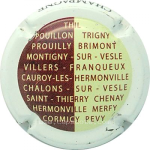 Capsule Liste, contour blanc