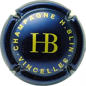Capsule Bleu métallisé et or