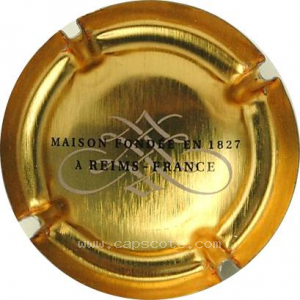 Capsule Blanc de blanc, 32mm, ecriture au verso 2