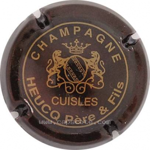 Capsule Bordeaux-marron métallisé et or