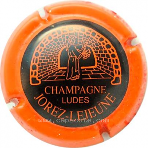 Capsule Fond noir, contour orange