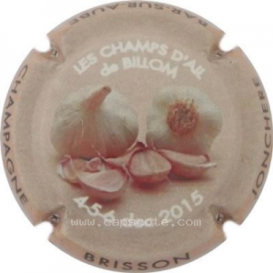 Capsule Polychrome, inscription blanche, Billom en haut