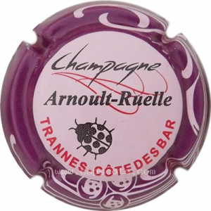 Capsule Rose, contour violet, Trannes rouge