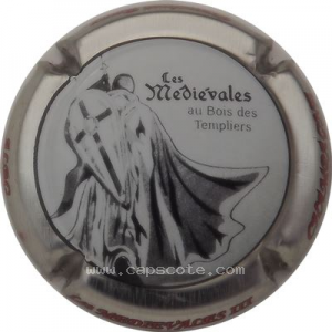 Capsule 2016, Médiévales, Noir et blanc, Contour métal