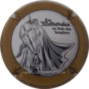 Capsule 2016, Médiévales, Noir et blanc, Contour marron
