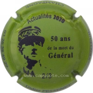 Capsule 2/3- 50 ans de la mort du Général, Numérotée à 300 Exp.