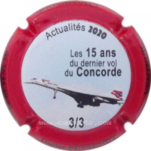 Capsule 3/3- Les 15 ans du dernier du Concorde, Numérotée à 300 exp.