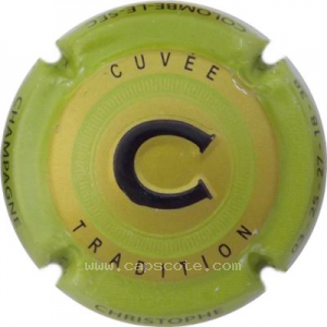 Capsule Cuvée Tradition, contour vert fluo