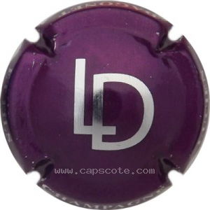 Capsule Violet métallisé et métal