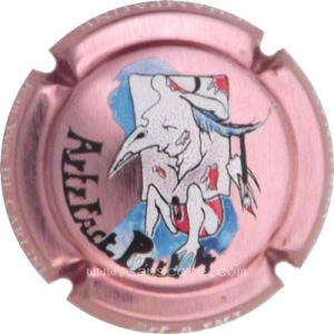 Capsule Fond rosé-violacé