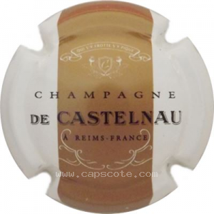 Capsule Fond blanc, bande or
