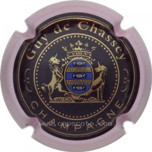Capsule Fond noir, or et bleu, contour rose